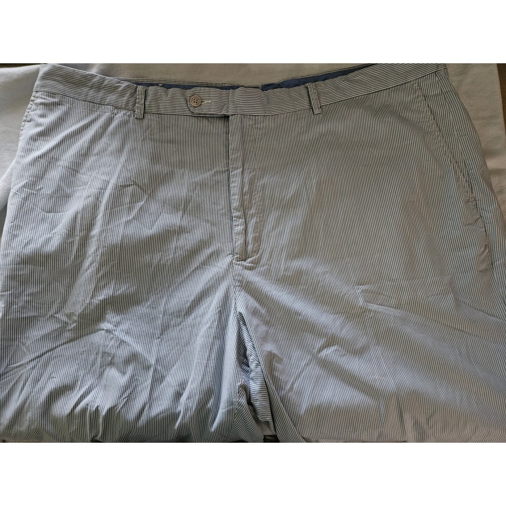Peter Millar Seersucker Shorts Striped Golf Casual Size 46